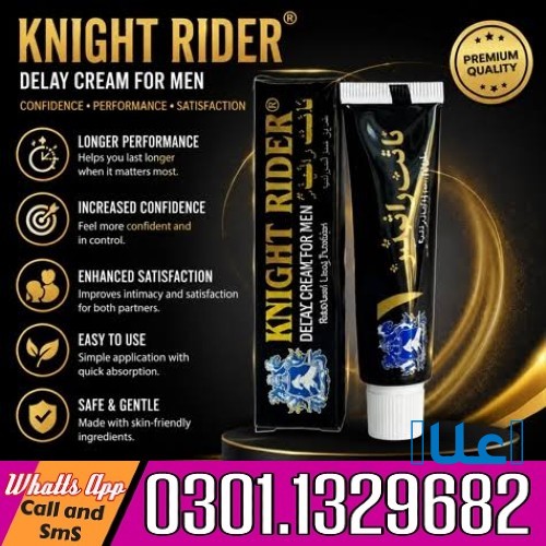 Knight Rider Delay Cream Price In Pakistan (
